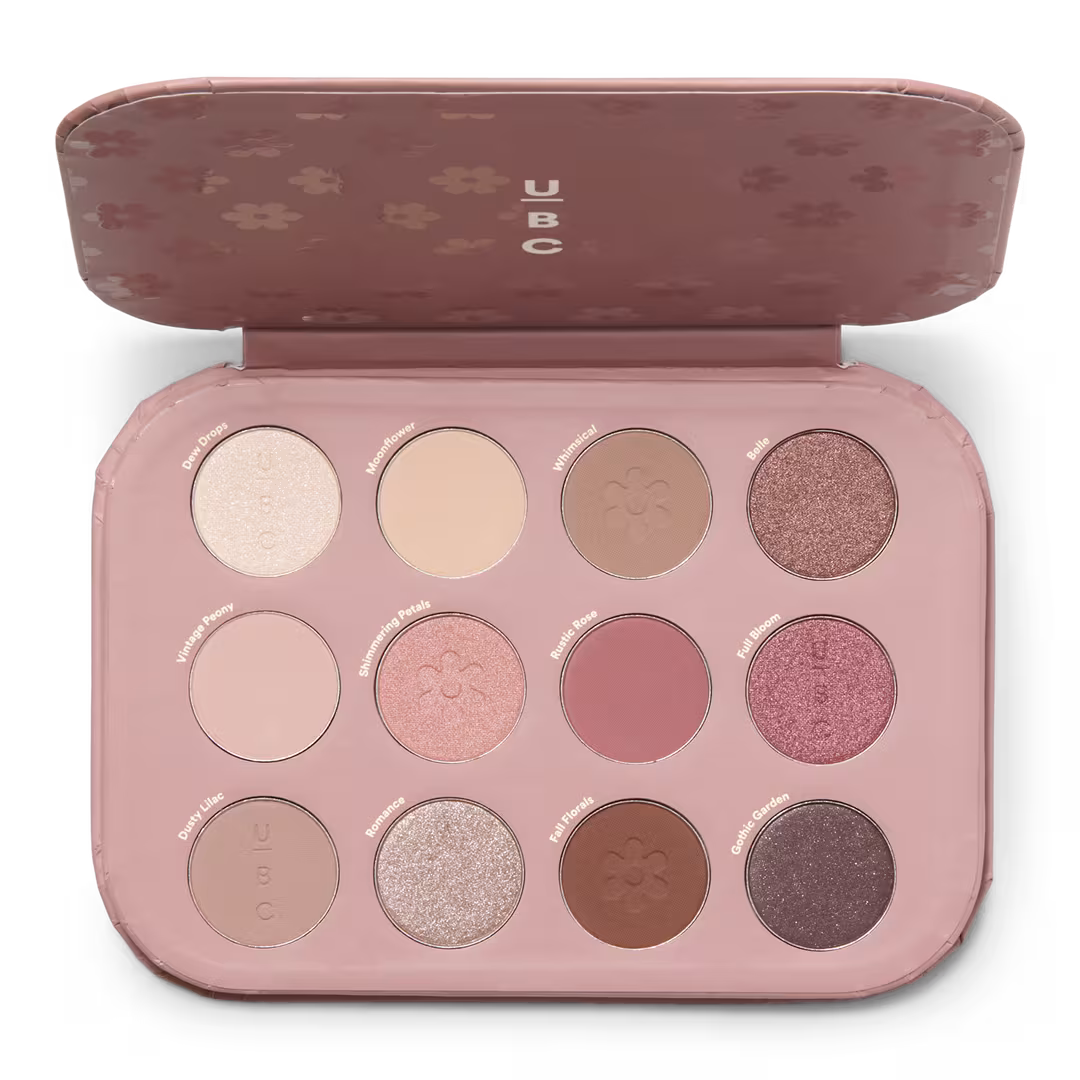 ULTA Beauty Collection  12 Pan Eye Shadow Palette Blushing Blooms
