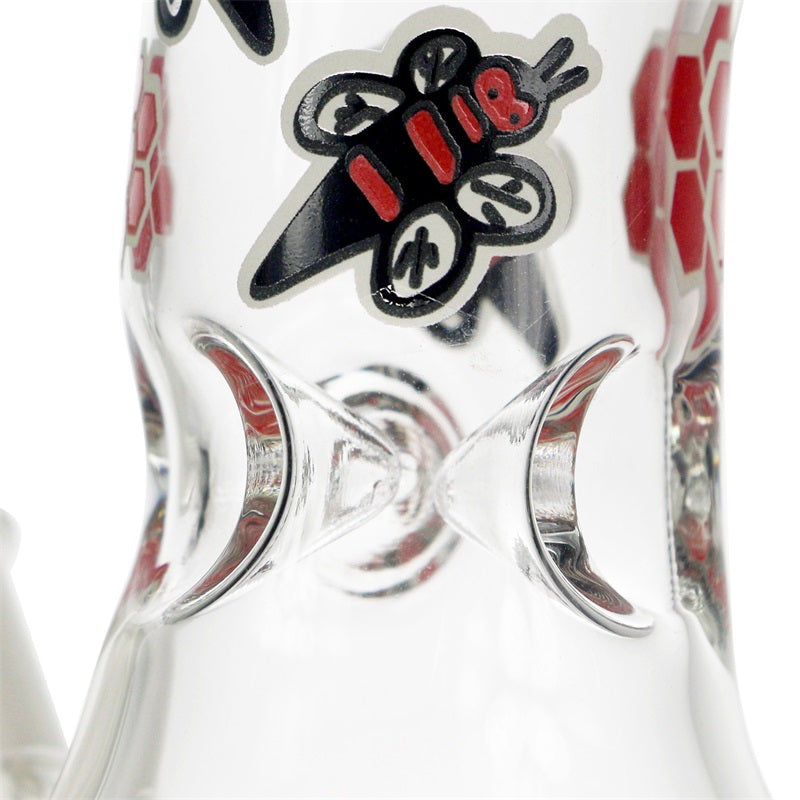 8 Glow-In-The-Dark Honeybee Beaker Bong