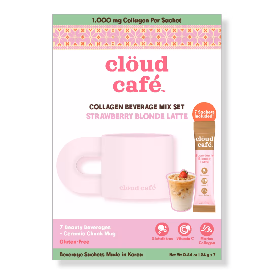 clöud café  Strawberry Blonde Collagen Coffee Gift Set