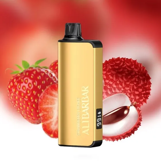 ALIBARBAR INGOT 900O Puffs - Strawberry Lychee