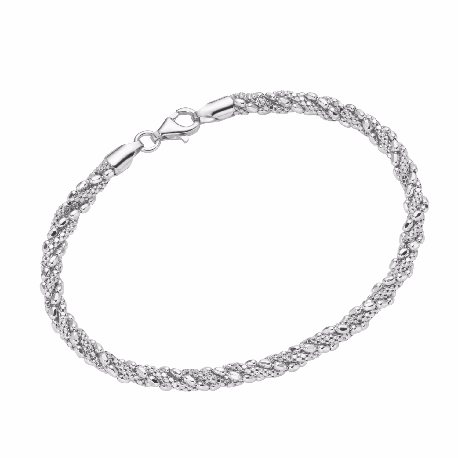 Armband Fantasie, gedreht, Silber 925