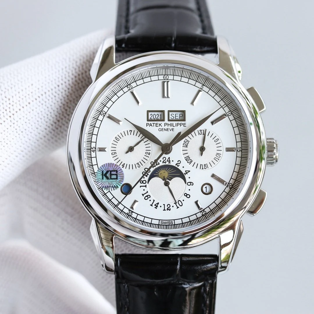PATEK Watch GRAND COMPLICATION STAINLESS STEEL WHITE DIAL