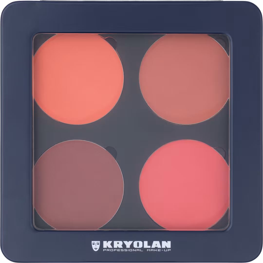 Kryolan Professional Makeup  Cream Blush Palette