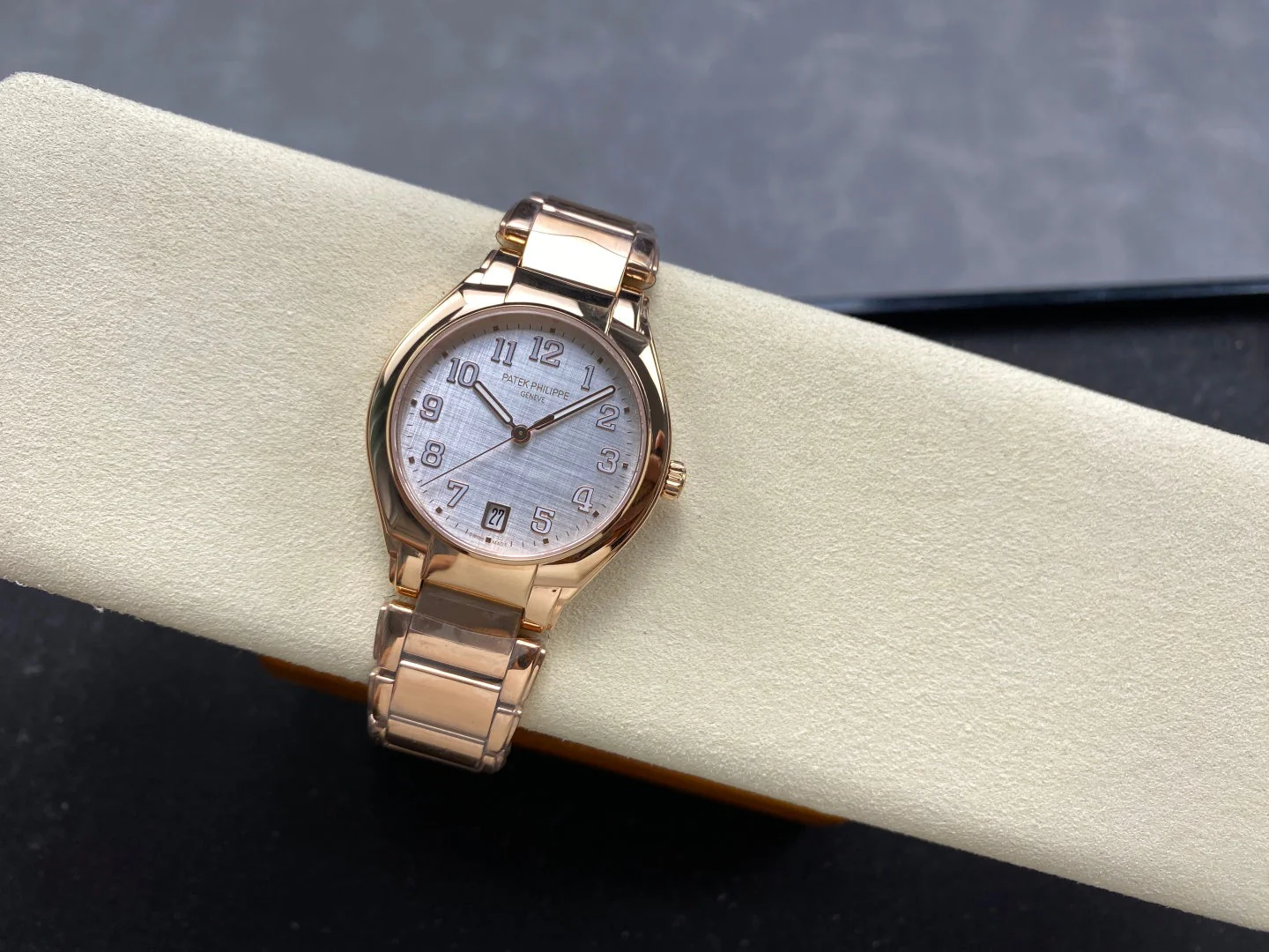PATEK Twenty-Four 36mm Pink Gold White Dial