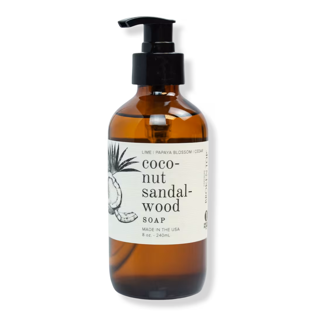 Broken Top Candle Co.  Coconut Sandalwood Liquid Soap