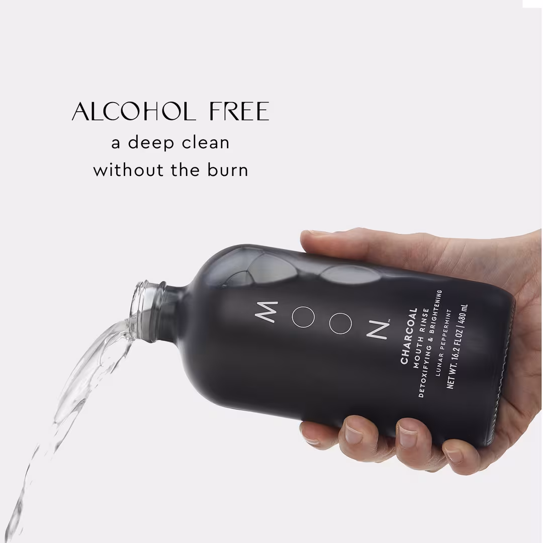 Moon  Charcoal Mouth Rinse