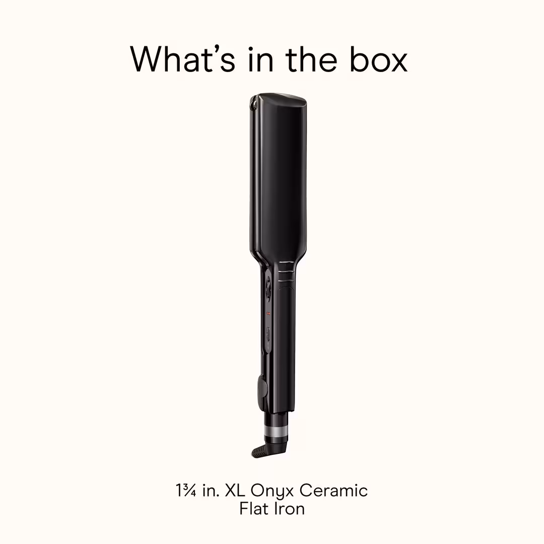 Conair  XL Onyx Ceramic Flat Iron
