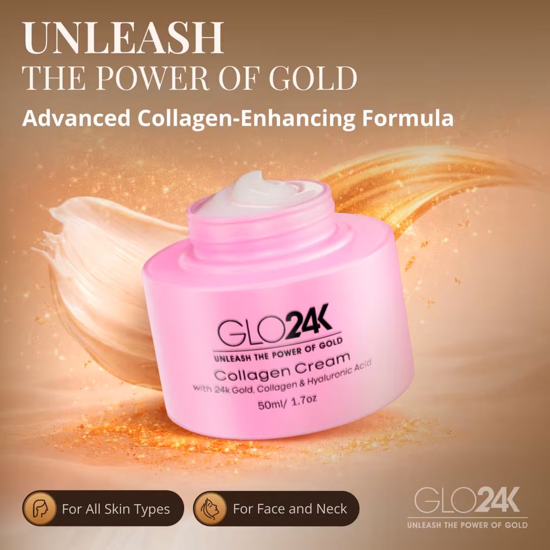 Glo24k  Collagen Face & Neck Cream