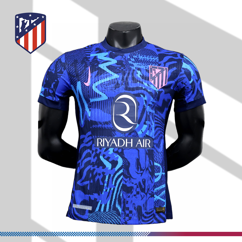 2024/2025 Atletico Madrid Second Away Football Shirt (Player Edition)