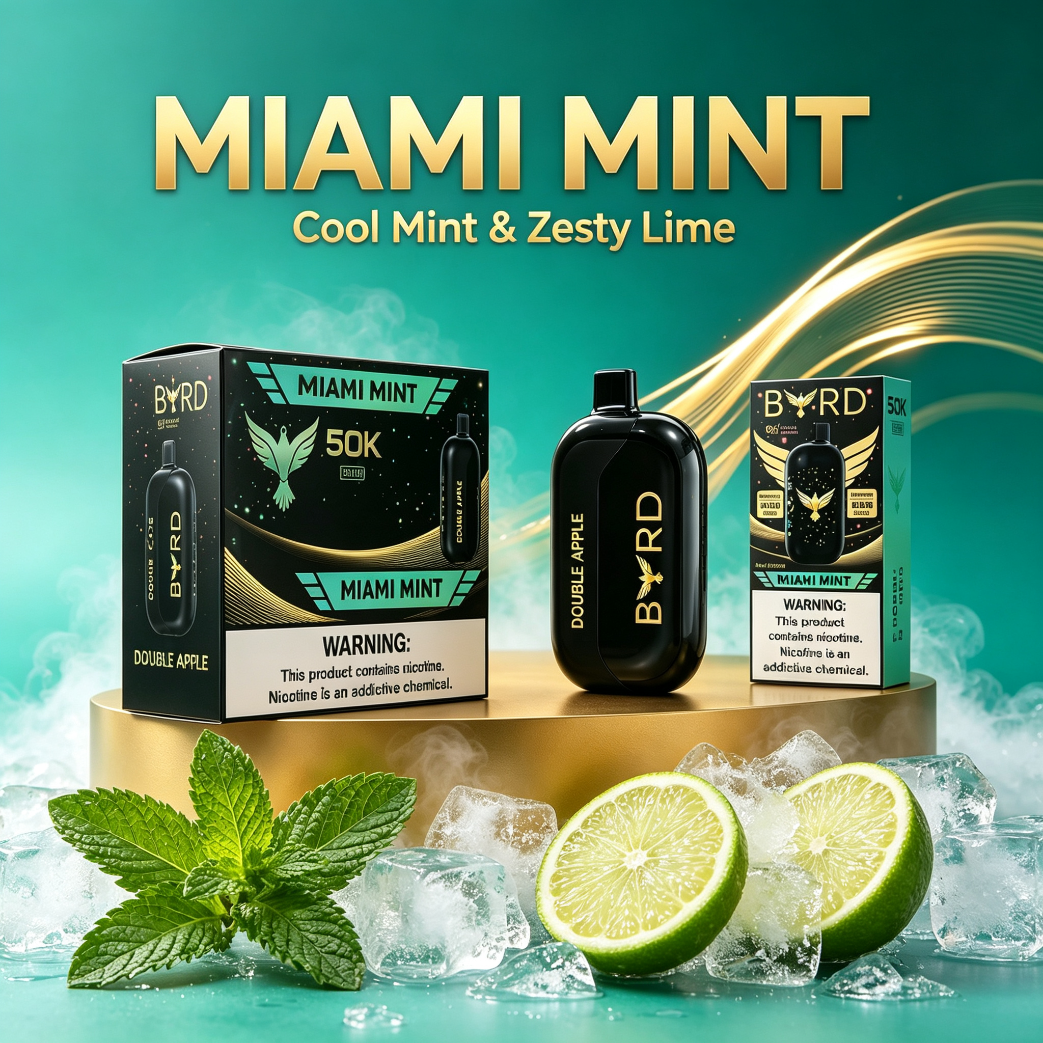 🦅🌿❄️ Crisp mint and icy cool flavor