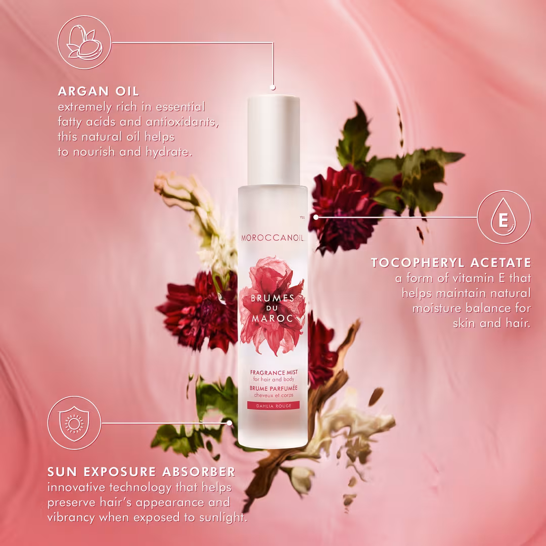 Moroccanoil  Hair & Body Fragrance Mist - Dahlia Rouge
