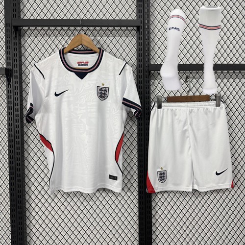 2026 England Kids/Adult Set home (With Socks)