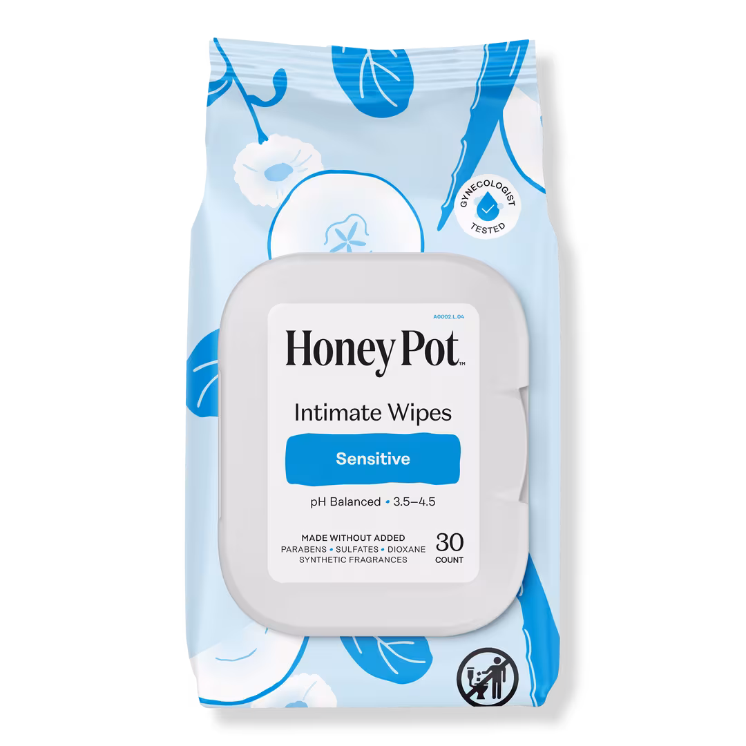 Honey Pot  Sensitive Daily Feminine Cleansing Wipes