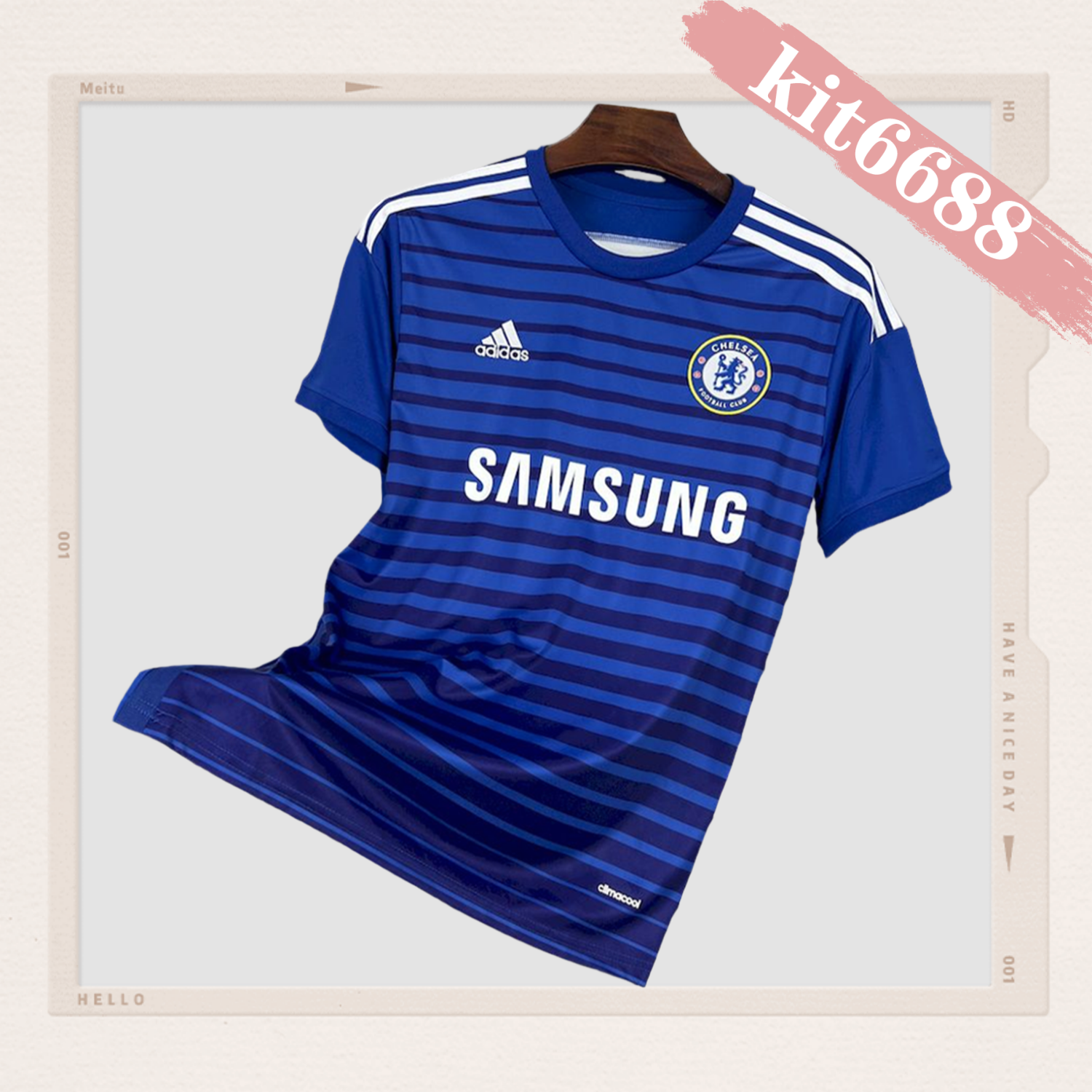 2014/2015 Chelsea Retro Second Home Football Shirt(Fans)