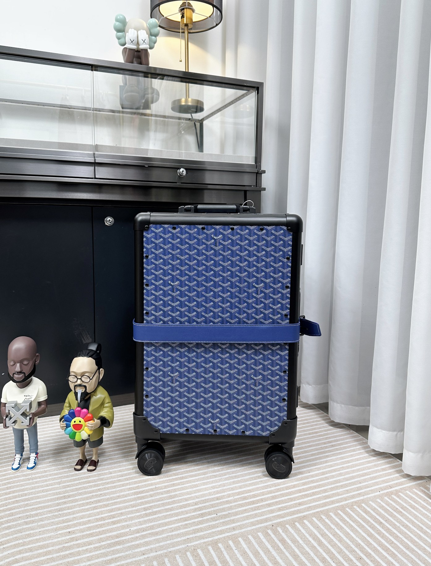 Goyard Classic Print Trolley Case