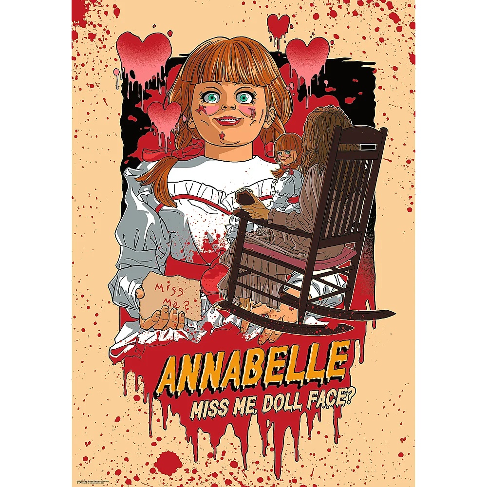Puzzle Premium Plus Quality 1000 El. Hall Of Horror: Annabelle