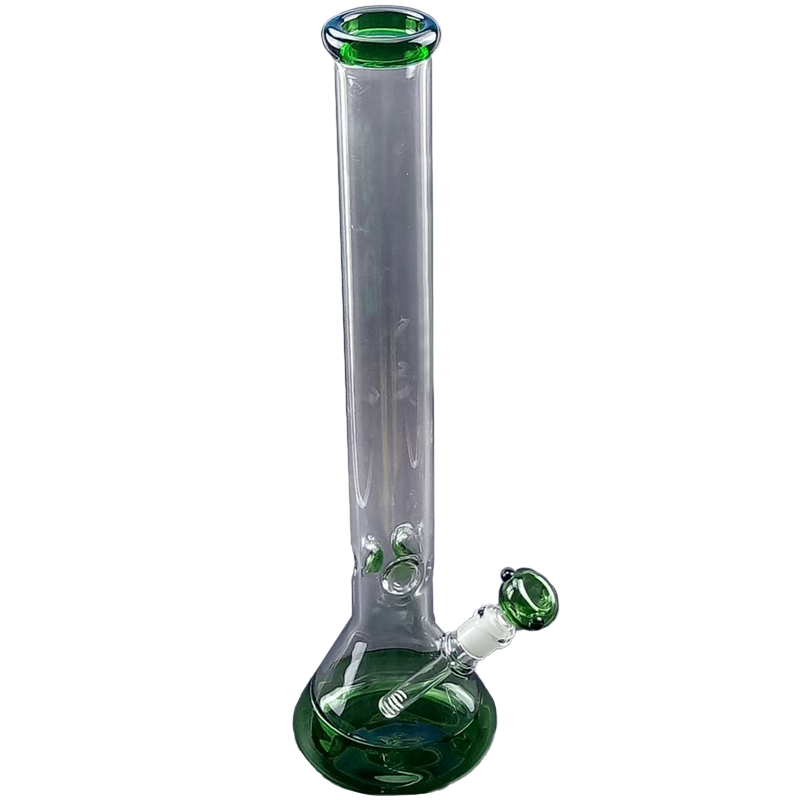 19 Straight Neck Glass Beaker Bong