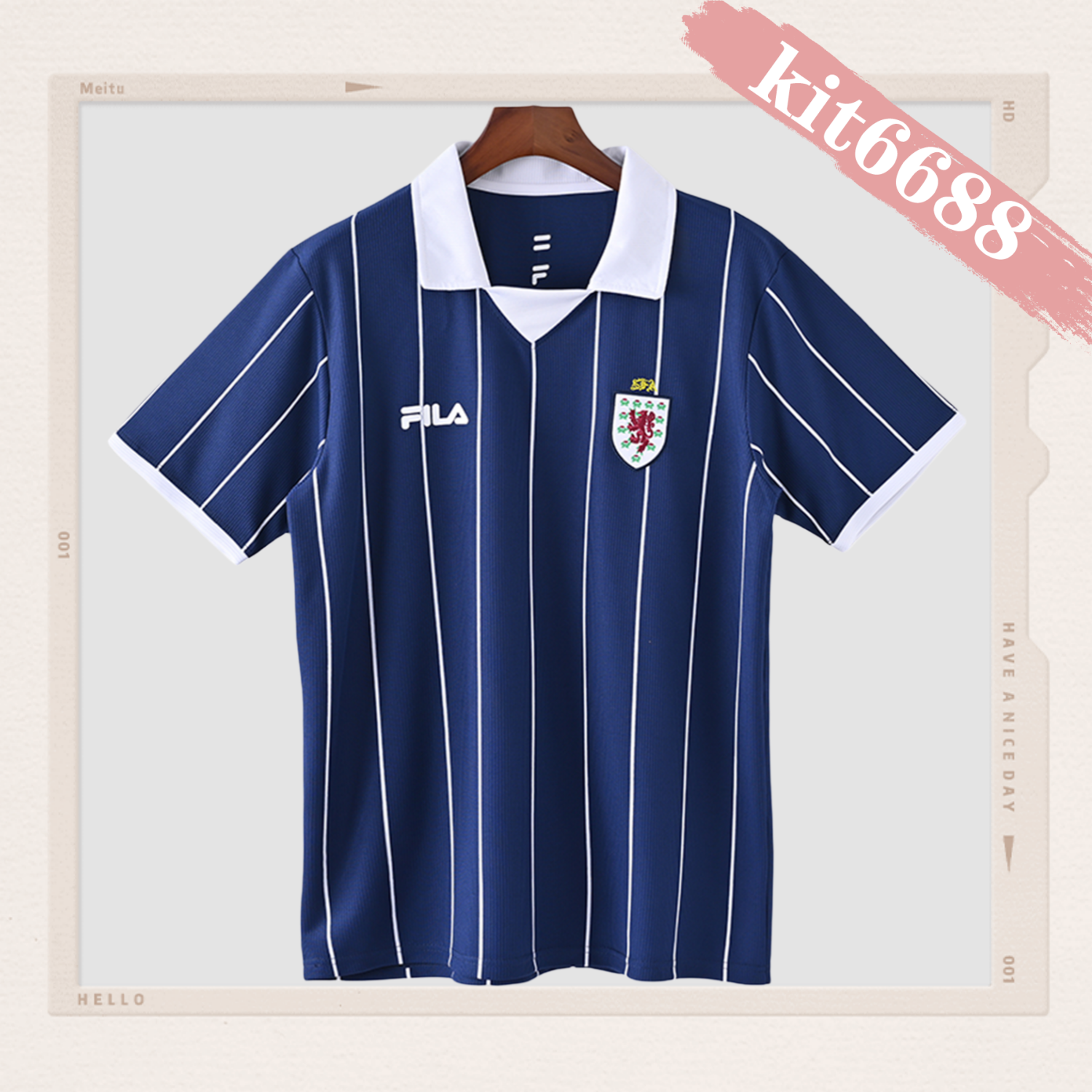 2002 Scotland home football shirt（Retro）