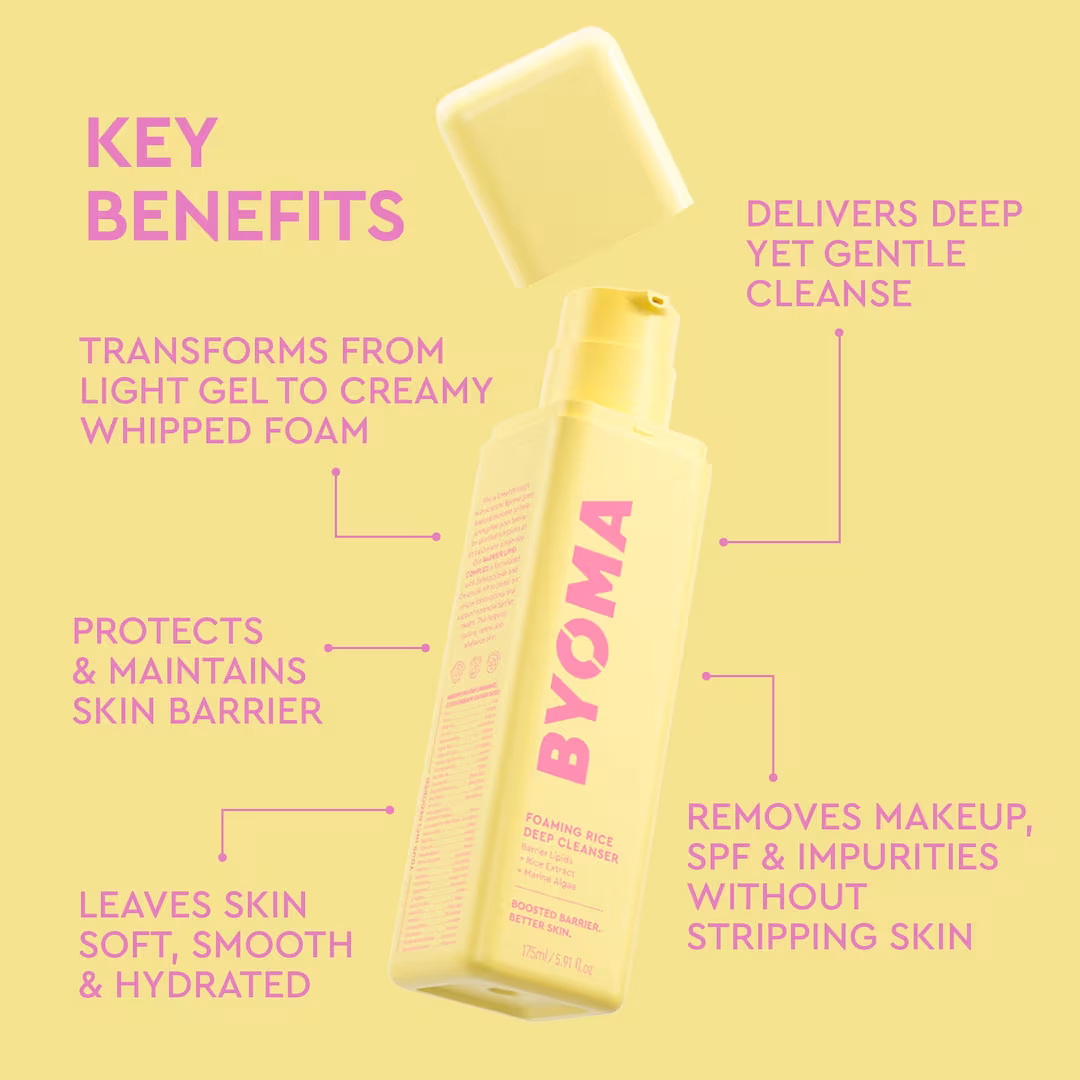BYOMA  Foaming Rice Deep Cleanser