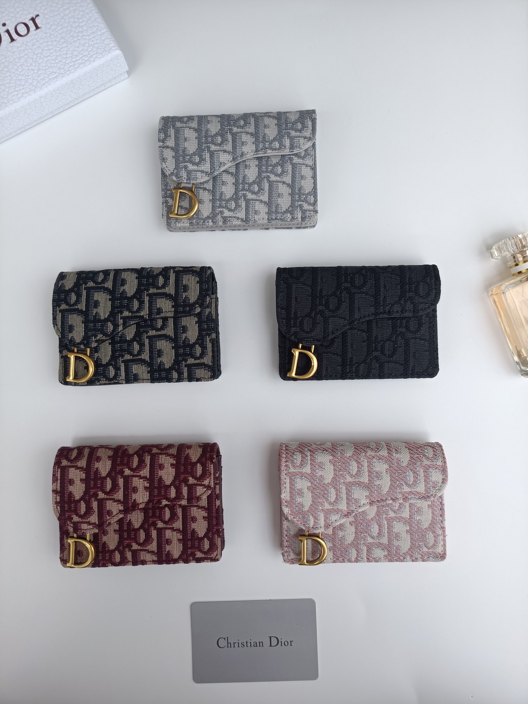 Dior Saddle Lotus Wallet