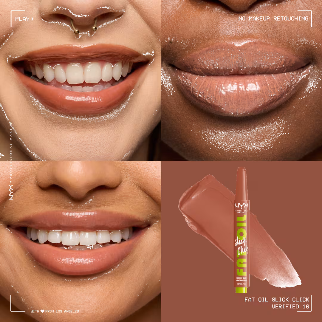 NYX Professional Makeup  Fat Oil Slick Click Lip Balm