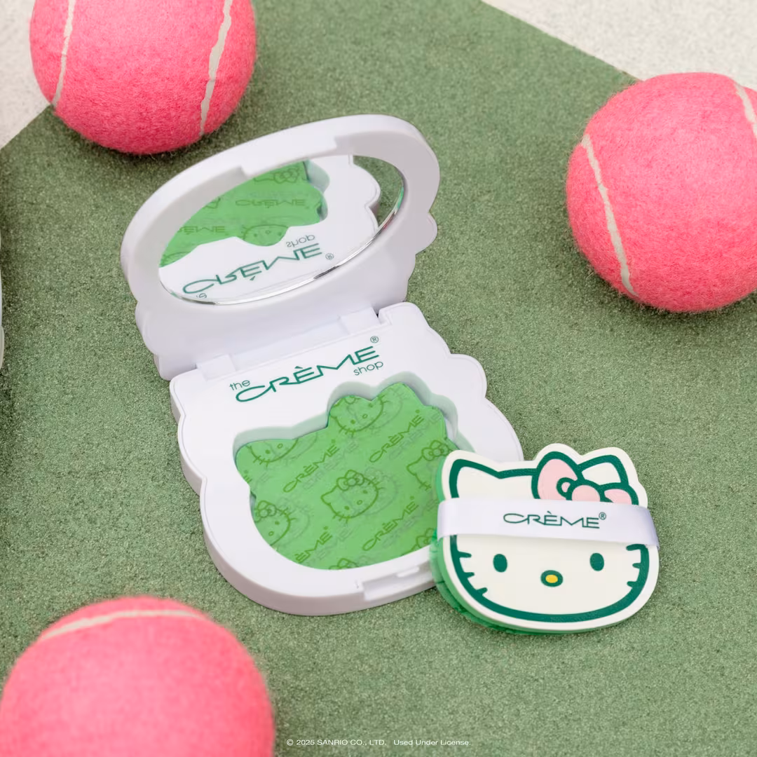 The Crème Shop  Hello Kitty Mattifying Blotting Paper with Compact Mirror