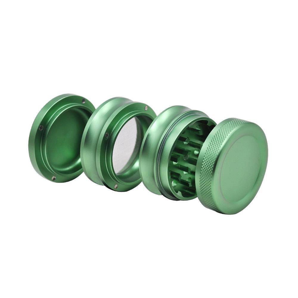 Easy Grip Aluminium Herb Grinder 4 Piece 56mm (3 Color)