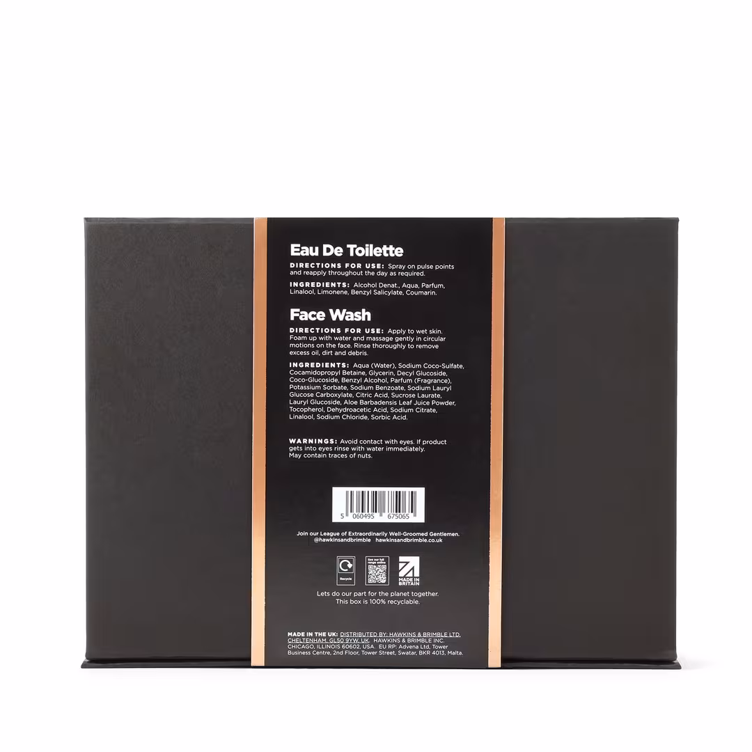 Hawkins & Brimble  Fragrance Gift Set Box