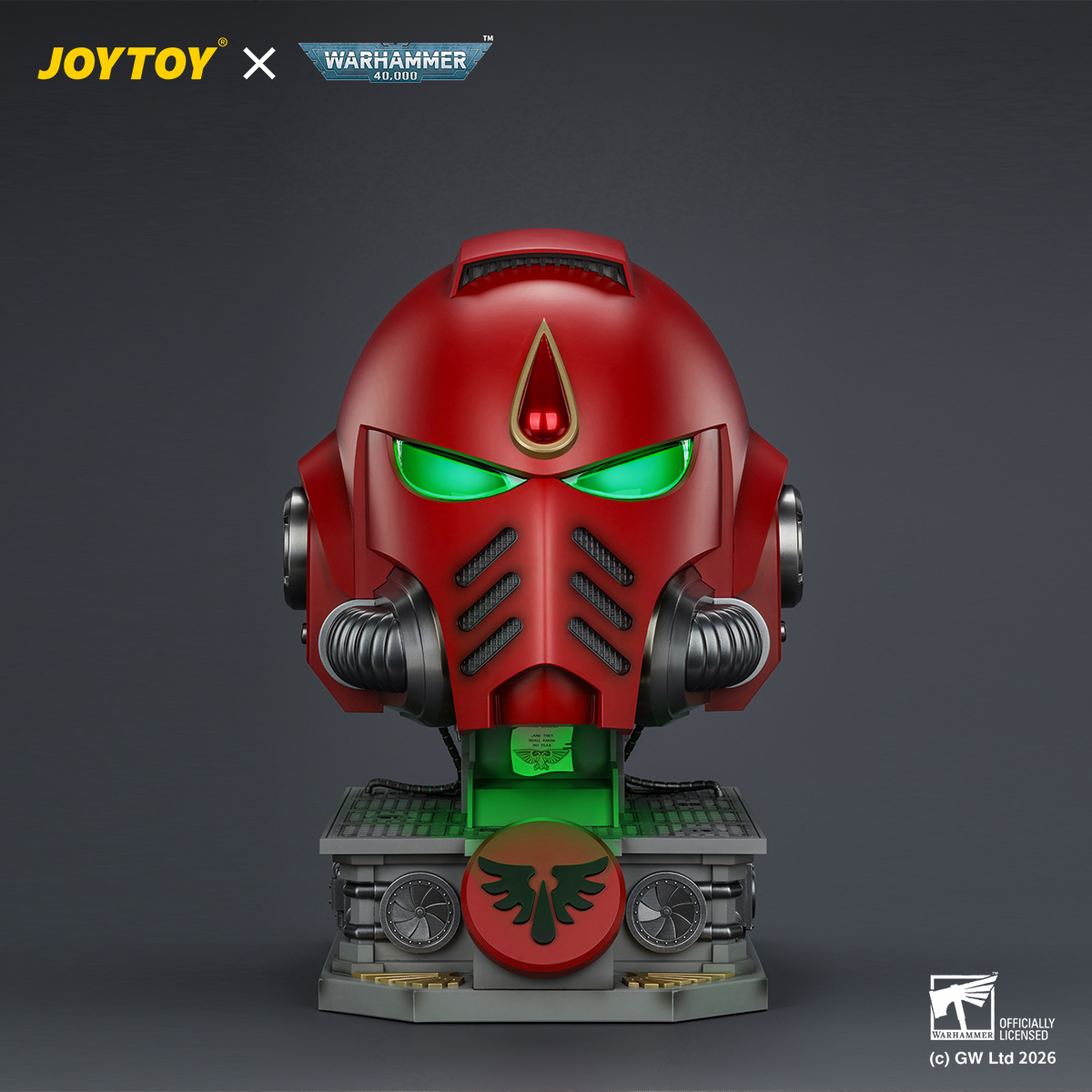 JOYTOY Warhammer 40K 1:1 Blood Angels MkX Helmet - JOYTOY WORLD