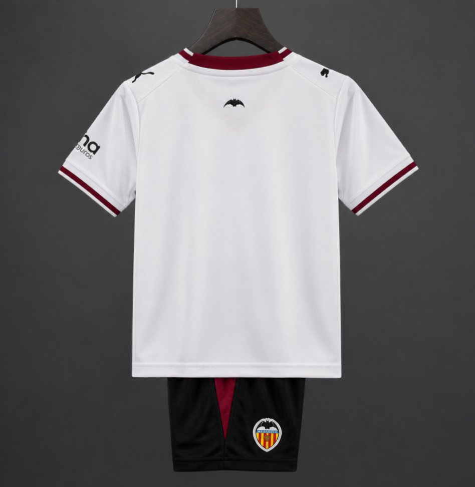 2026/2027 Valencia Home Football Shirt ( Kids Kit socks）