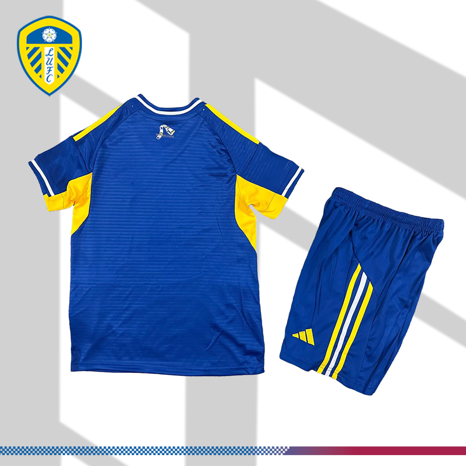2025/2026 Leeds United Away Football Shirt (Kids Kit socks)