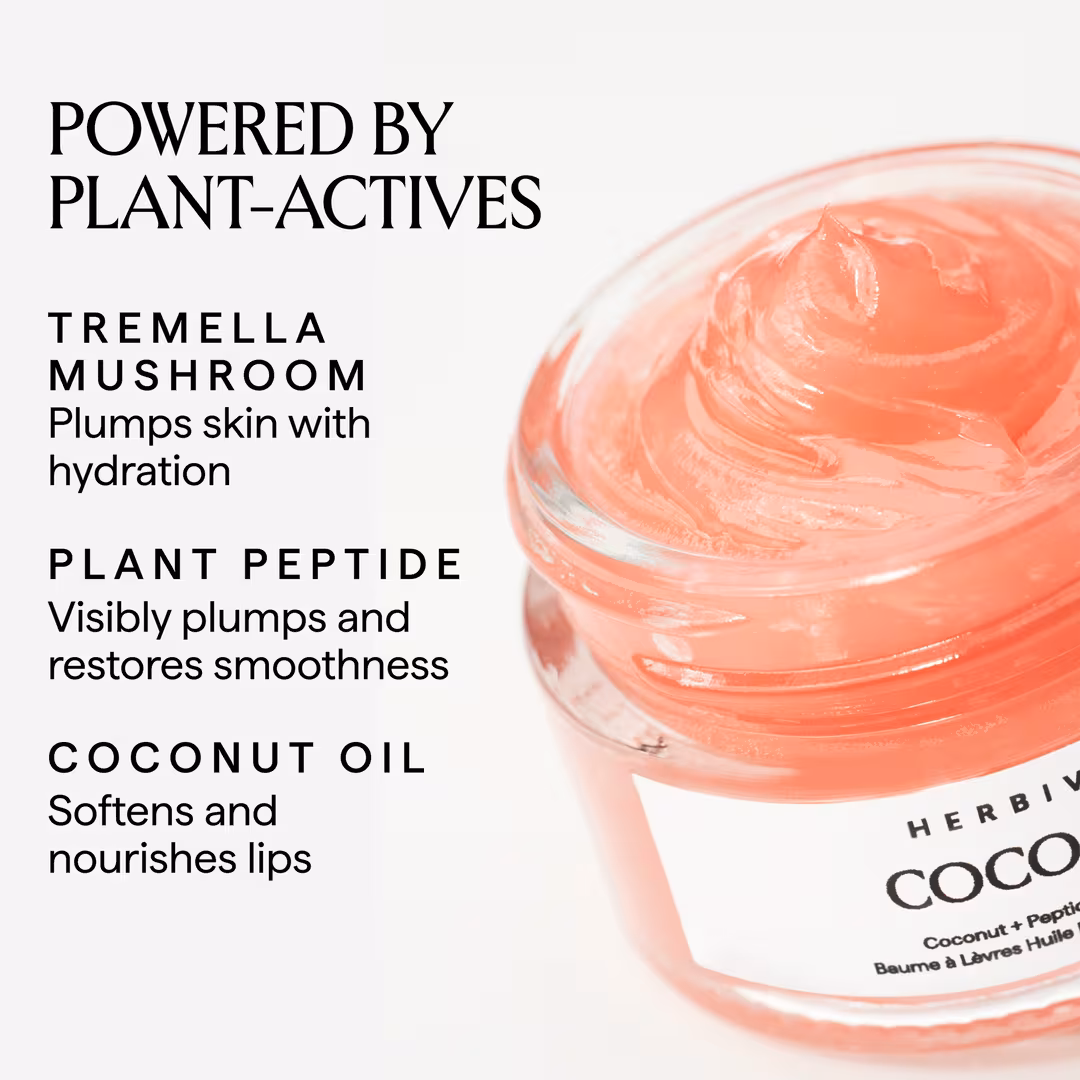 HERBIVORE  COCO ROSE Coconut + Peptide Lip Balm-to-Oil
