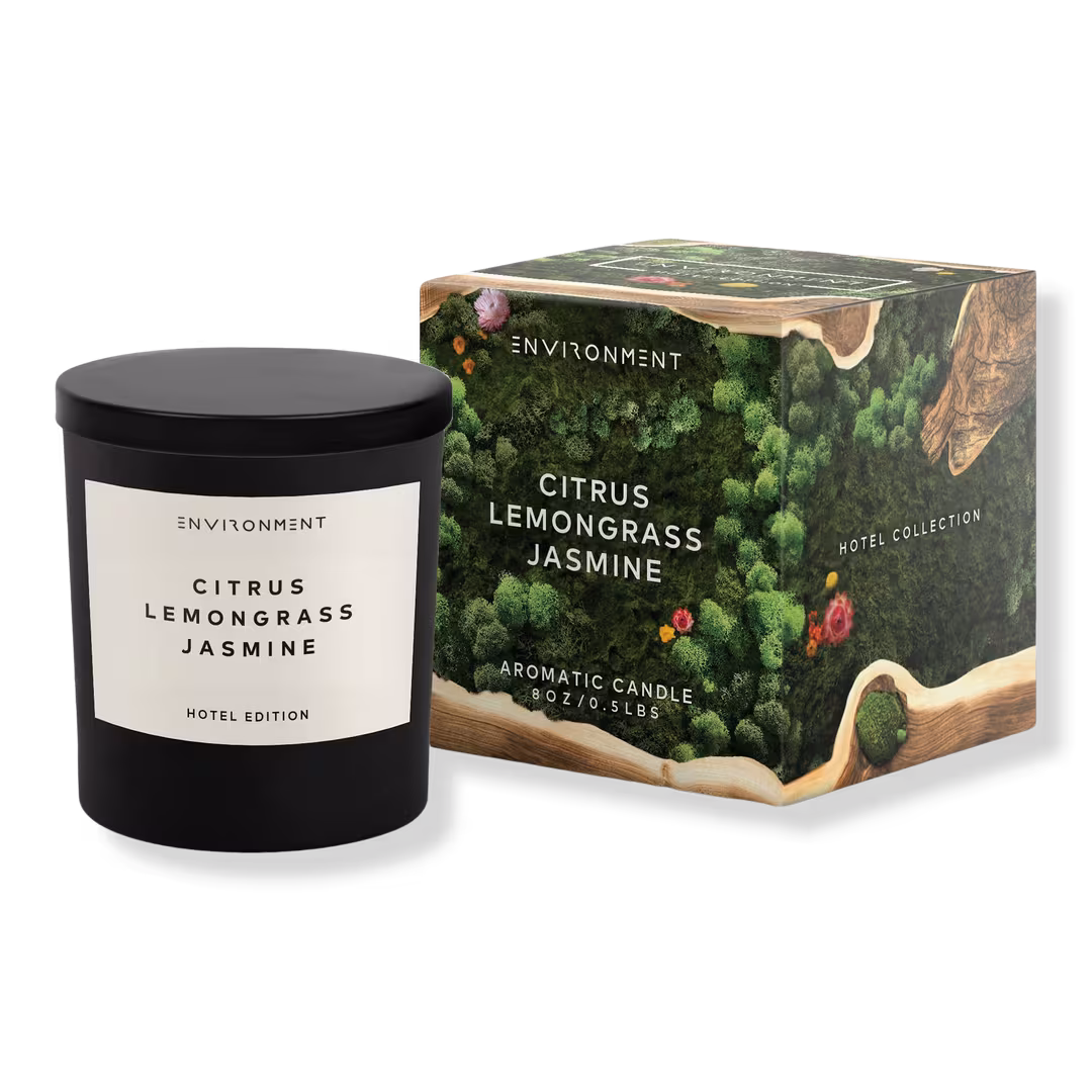 ENVIRONMENT  Citrus Lemongrass Jasmine Aromatic Candle