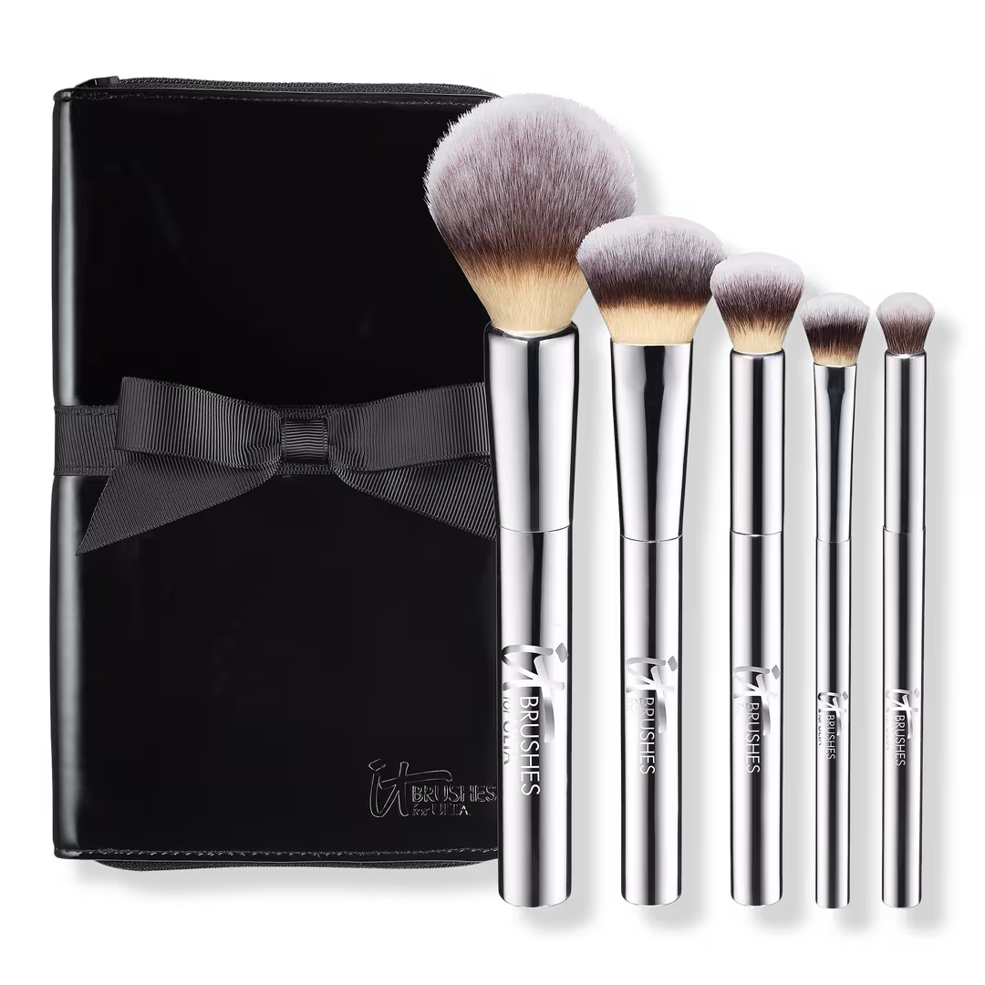 IT Brushes For ULTA  Your Beautiful Basics Airbrush 101 5 Pc Makeup Brush Set