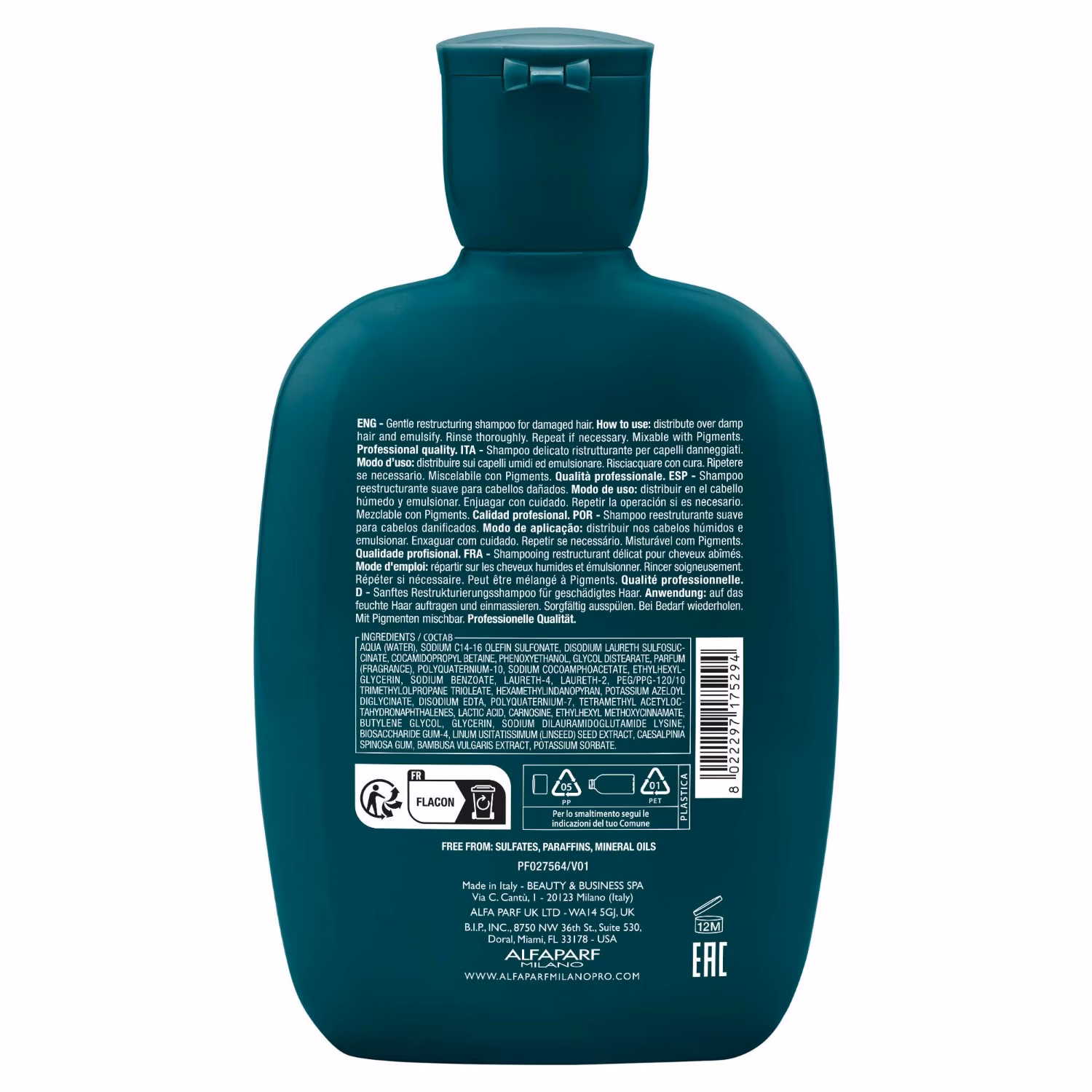 REGENERIERENDES SHAMPOO FÜR STRAPAZIERTES HAAR