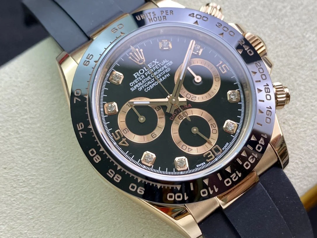 Rolex Watch DAYTONA ROSE GOLD 40MM CERAMIC DIAMOND NUMERALS Watch