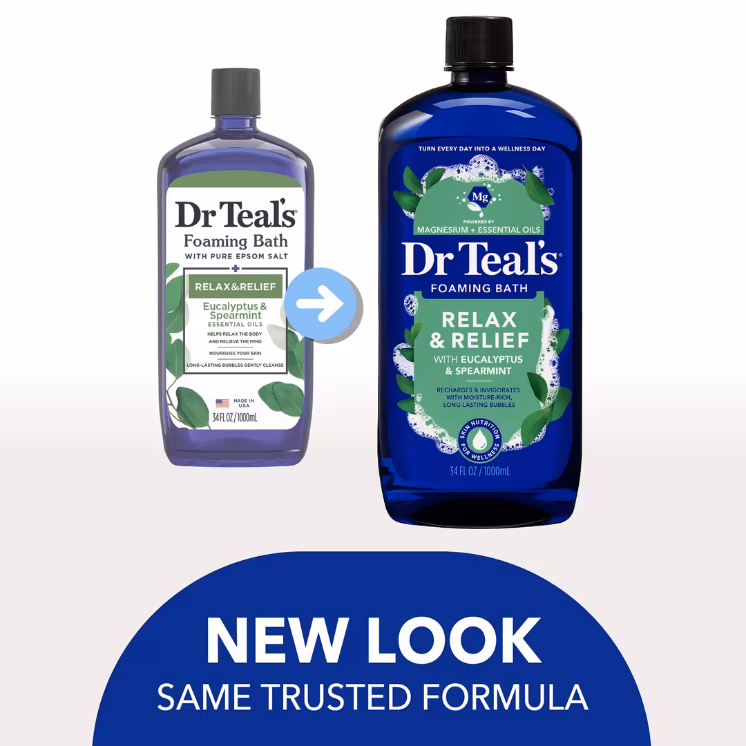 Dr Teal's  Eucalyptus and Spearmint Foaming Bath