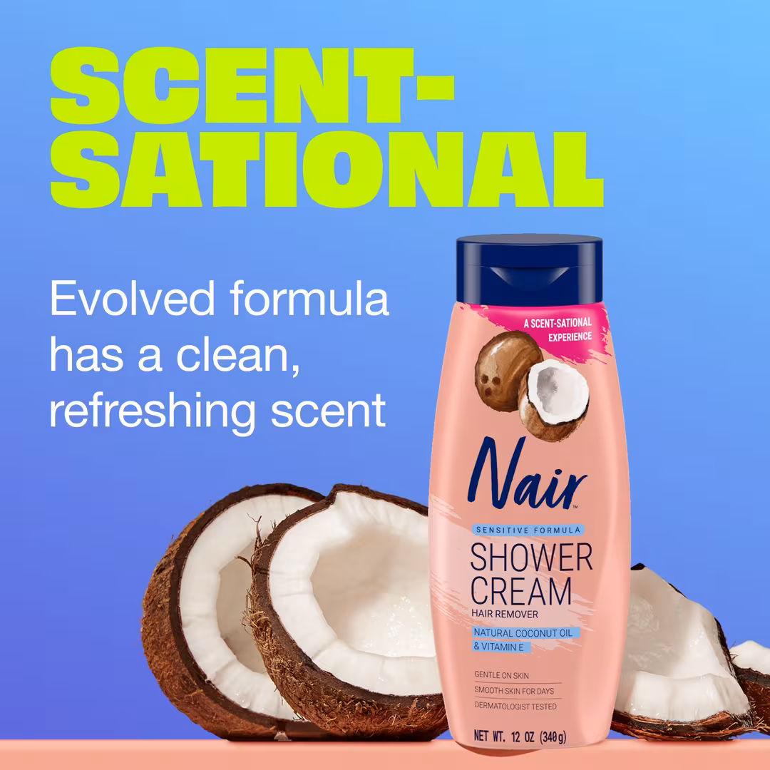 Nair  Shower Cream Hair Remover Sensitive Formula