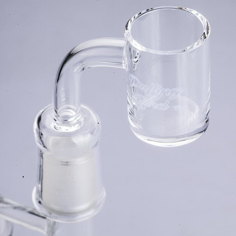 18mm Female Flat Top Quartz Banger With Thick 4mm Base