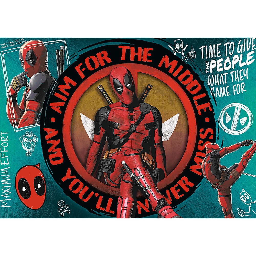 Puzzle Premium Plus Quality 1000 El. Deadpool