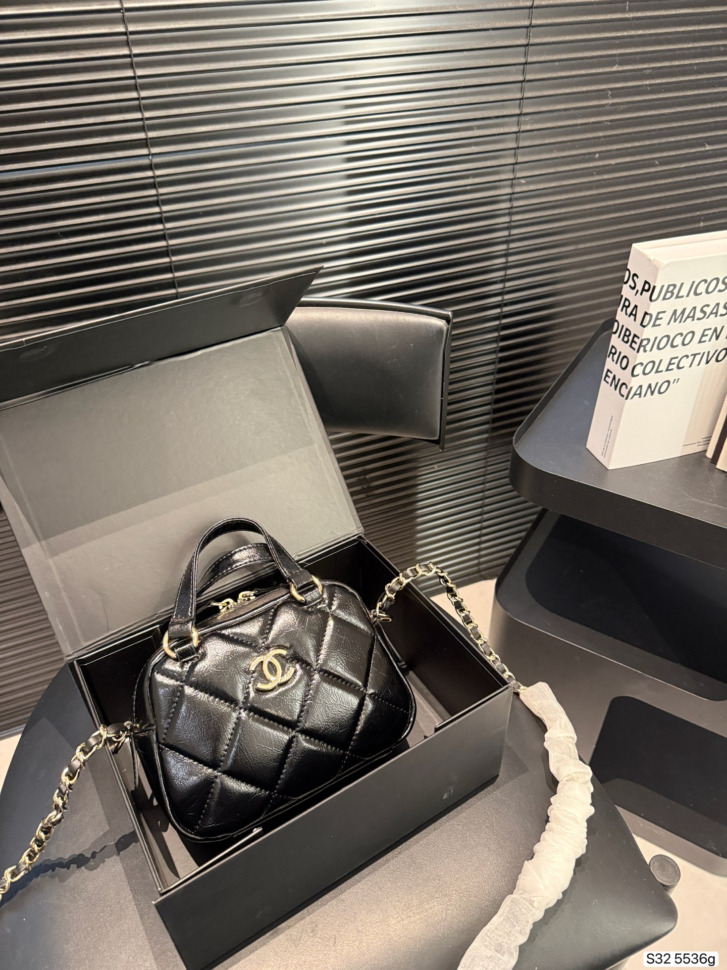 Chanel  Walk In Bowling Bag