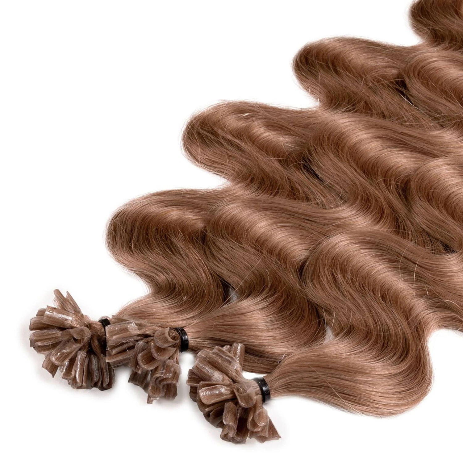 Bonding Extensions Premium Echthaar #8/1 Hellblond Asch 0,8g
