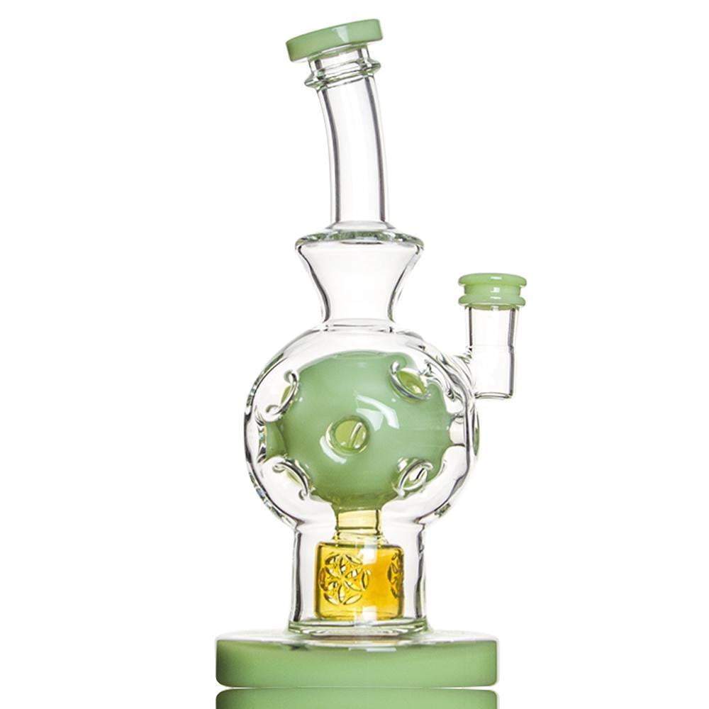 9 Glass Exosphere Fumed Perc Dab Rig