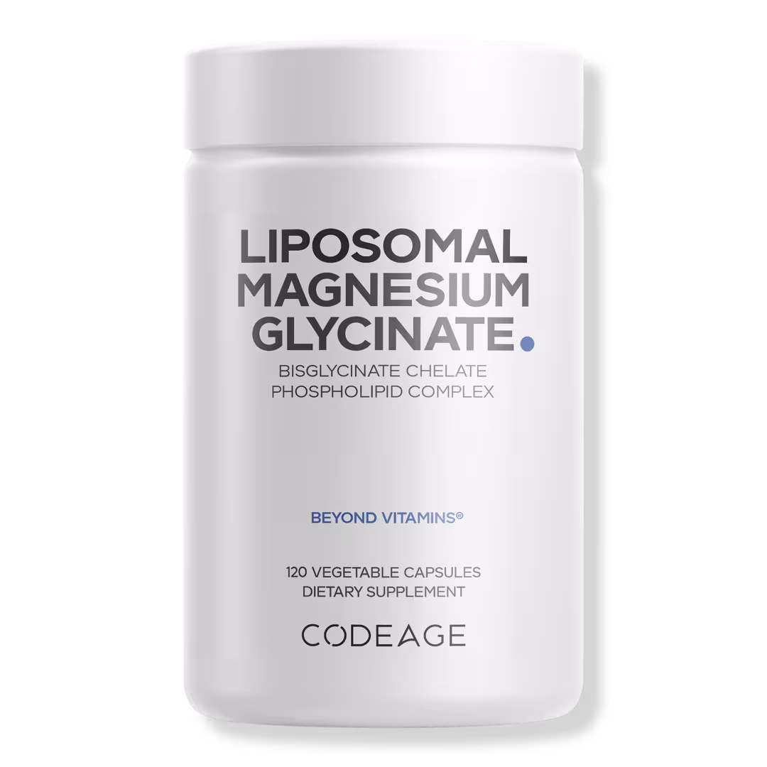 CODEAGE  Liposomal Magnesium Bisglycinate with Black Pepper Extract
