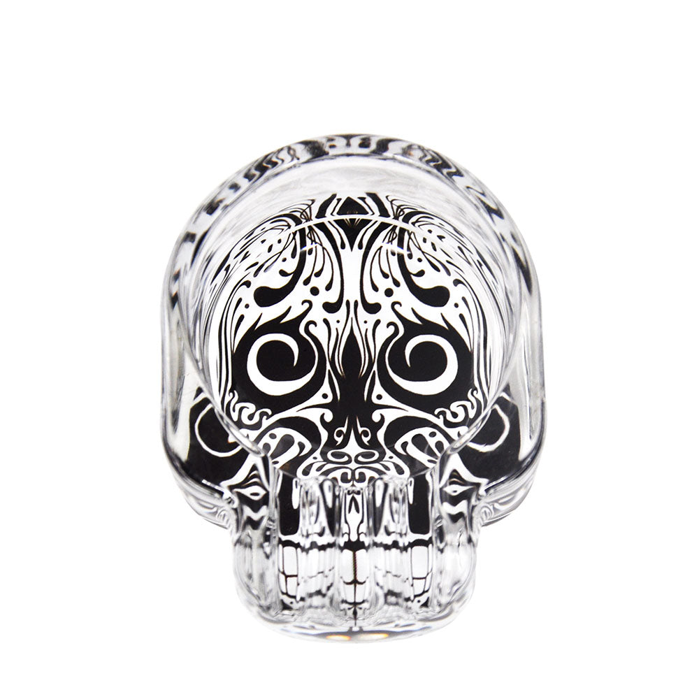 Skull Glass Cigarette Ashtray (Random Pattern)