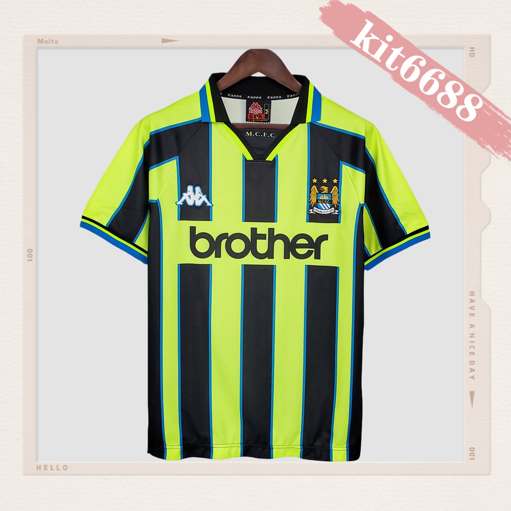 1998/1999 Manchester City Retro Away Football Shirt