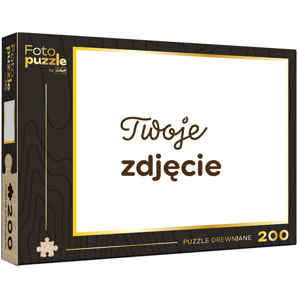 Fotopuzzle Drewniane Trefl 200 El.