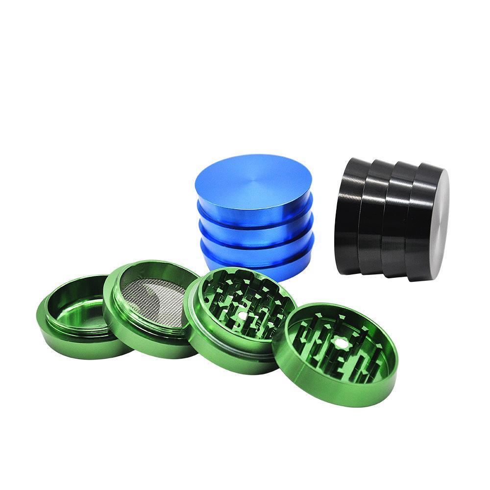 Tower of Power Novelty Herb Grinder Aluminium 4 Layer 50MM (3 Color)