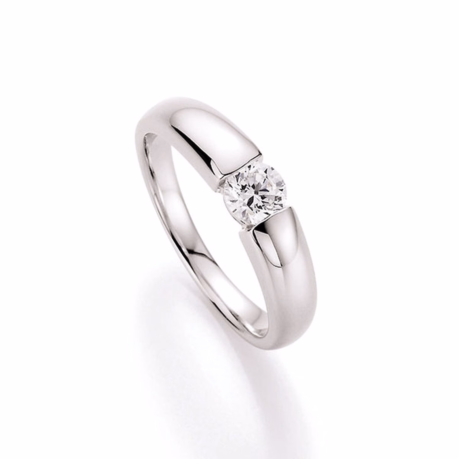 Ring glamouröse Optik mit Zirkonia, Silber 925