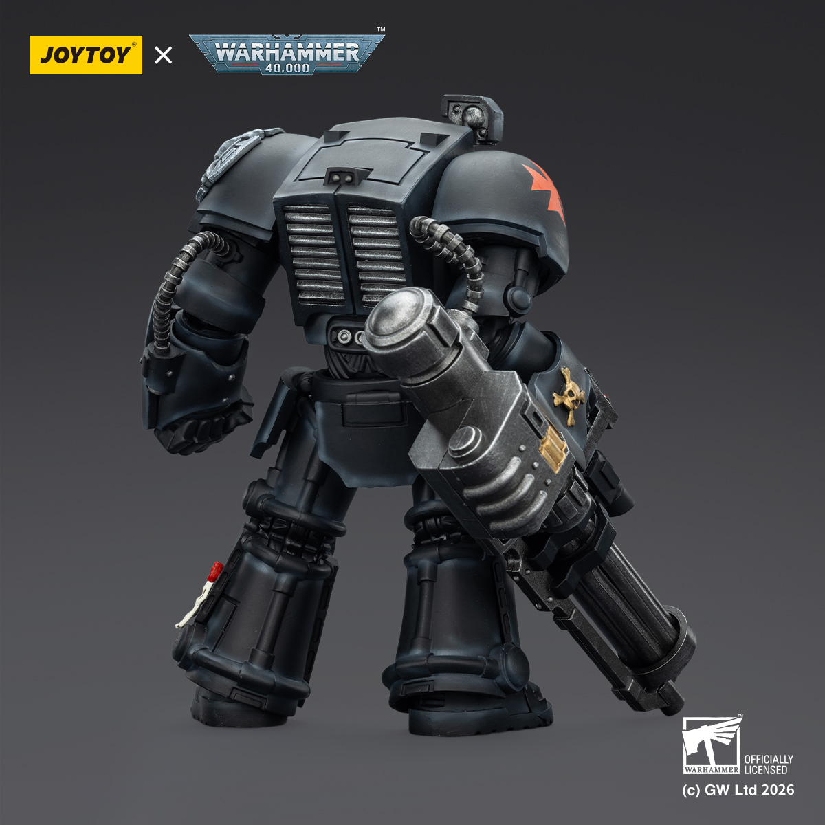 JOYTOY Warhammer 40k 1: 18 Black Templars Terminators - JOYTOY WORLD